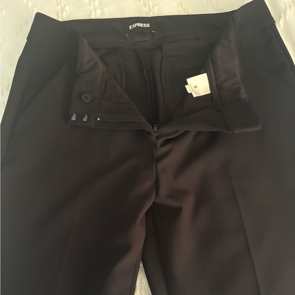 Only worn once black Express women’s dress pants. Size 10